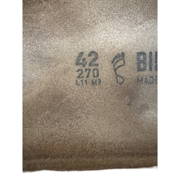 Birkenstock Gizeh Slip On Sandals Brown Size 42 US L11 M9 - Picture 4 of 6